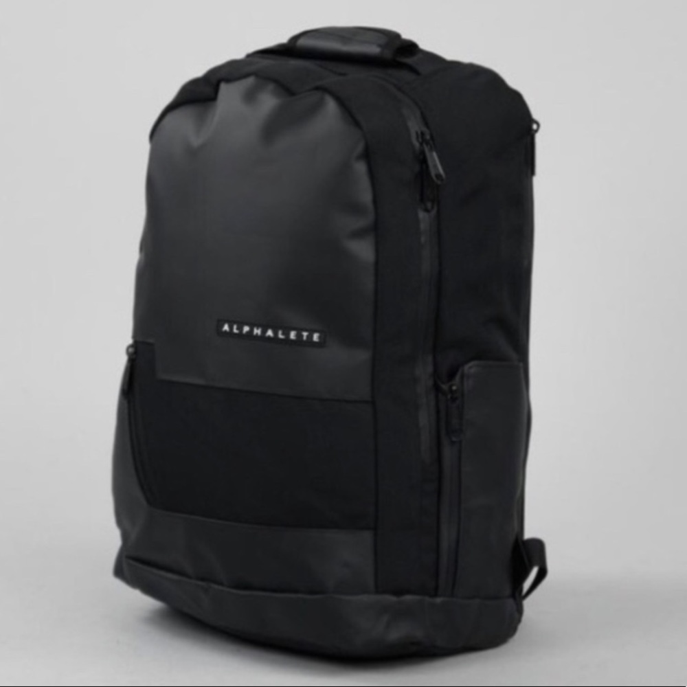 Black Alphalete Backpack- hardly used